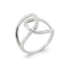 Oriana II .925 Sterling Silver Plated Rhodium Ring Cubic Zirconia