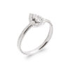 Amandine .925 Sterling Silver Plated Rhodium Ring Cubic Zirconia