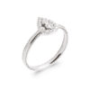 Load image into Gallery viewer, Amandine .925 Sterling Silver Plated Rhodium Ring Cubic Zirconia
