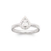 Amandine .925 Sterling Silver Plated Rhodium Ring Cubic Zirconia