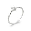 Lexa .925 Sterling Silver Plated Rhodium Ring Cubic Zirconia