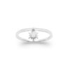 Sunlight Dangle Ring in 925 Sterling Silver Plated Rhodium or 18K Gold Plated, view 4