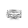 Margaret .925 Sterling Silver Plated Rhodium Ring Cubic Zirconia