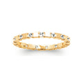 Sienna Station Ring, 18K Gold Plated
