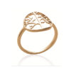 Tree of Life Ring in 925 Sterling Silver Plated Rhodium or 18K Gold Plated