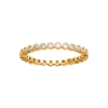 Elizabeth Band Ring in 18K Gold Plated, view 2