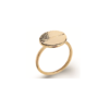 Sunset Ring in 925 Sterling Silver Plated Rhodium or 18K Gold Plated
