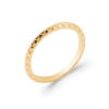 Nelly Crossed Ring in 18K Gold Plated