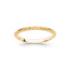 Nelly Crossed Ring in 18K Gold Plated, view 2