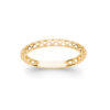 Nella Chiseled Ring in 925 Sterling Silver Plated Rhodium or 18K Gold Plated, view 2