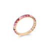 Load image into Gallery viewer, Mystigrey Oceana 18K Gold Plated Ring Pink and Blue
