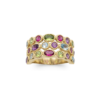 Jasmin Triple Band Ring in 18K Gold Plated, view 2