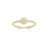 Myra Ring in 925 Sterling Silver Plated Rhodium or 18K Gold Plated, view 3