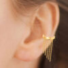 Mystigrey Lana 18K Gold Plated Cuff Earring One Only