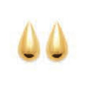 Noemie Petite Teardrop Earrings, 18K Gold Plated