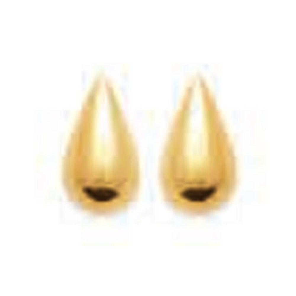 Noemie Petite Teardrop Earrings, 18K Gold Plated