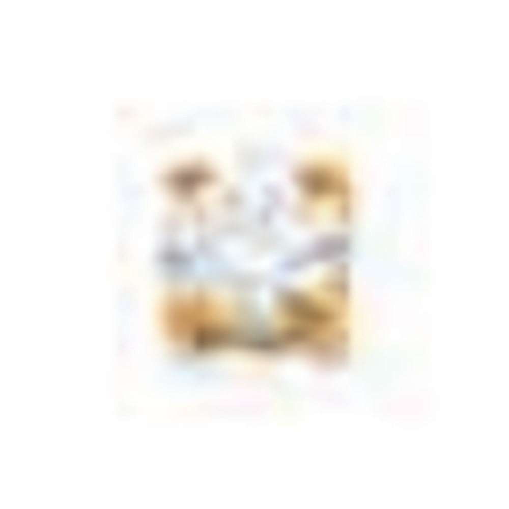Zoe Square Stud Earring, 18K Gold Plated