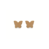 Butterfly Stud Earrings in 18K Gold Plated