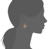 Arabella Earrings in 925 Sterling Silver Plated Rhodium or 18K Gold Plated, view 4