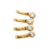 Elizabeth Cuff in 18K Gold Plated