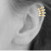 Elizabeth Cuff in 18K Gold Plated, view 3