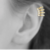 Load image into Gallery viewer, Mystigrey Elizabeth 18K Gold Plated Cuff Earring
