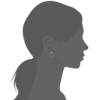 Elizabeth Front Hoop Earrings in 18K Gold Plated, view 4