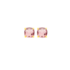 Alizee Lilly Pink Earrings in 18K Gold Plated