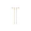 Georgette Earrings in 18K Gold Plated, view 3
