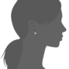 Amanda Stud Earrings in 925 Sterling Silver Plated Rhodium or 18K Gold Plated, view 5