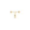 Load image into Gallery viewer, Mystigrey Tara 18K Plated Gold Circle Earrings for Women
