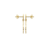 Michaela Earrings in 18K Gold Plated, view 2