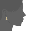 Mystigrey Michaela 18K Gold Plated Earrings for Women