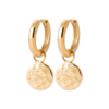 Ava Hoop Earrings in 18K Gold Plated