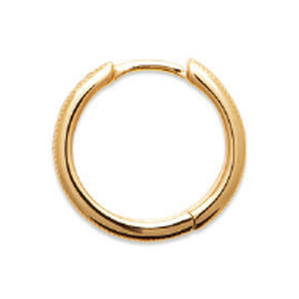 Lara Hoop Earrings, 18K Gold Plated