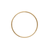 Lola Circle Pendant in 925 Sterling Silver Plated Rhodium or 18K Gold Plated, view 2