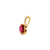 Alizee Georgia Pendant in 18K Gold Plated, view 2