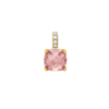 Alizee Lilly Pink Pendant in 18K Gold Plated