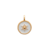 Load image into Gallery viewer, Mystigrey Ophelia 18K Gold Plated Stud Pendant for Women White
