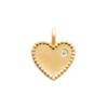 Mystigrey Leah Heart 18K Gold Plated Pendant for Women