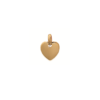 MiniMe Heart Pendant in 925 Sterling Silver Plated Rhodium or 18K Gold Plated