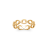 Emilie Ring in 925 Sterling Silver Plated Rhodium or 18K Gold Plated, view 2