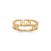 Julie Ring in 925 Sterling Silver Plated Rhodium or 18K Gold Plated, view 2