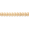Cesaria Bracelet in 925 Sterling Silver Plated Rhodium or 18K Gold Plated, view 2