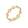 Noor Ring in 925 Sterling Silver Plated Rhodium or 18K Gold Plated