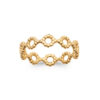 Noor Ring in 925 Sterling Silver Plated Rhodium or 18K Gold Plated, view 2