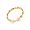 Presley Ring in 925 Sterling Silver Plated Rhodium or 18K Gold Plated