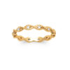 Presley Ring in 925 Sterling Silver Plated Rhodium or 18K Gold Plated, view 2