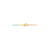Alexis Necklace in 18K Gold Plated, view 6