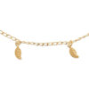 Mystigrey Ariel Feather 18K Gold Plated Necklace